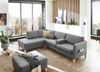 Atlantic Home Collection Ecksofa mit Ottomane Links Bild 2