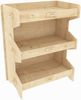 Stylish Oak Bookshelf, 65.6 cm W x 80.5 cm H x 34.3 cm D | 100% Melamine Coated Particle Board, 8 mm Thick | Perfect for Modern Home & Office Decor Bild 4