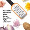 OXO Good Grips Küchenreibe, Edelstahl, geätzt, grob Bild 4