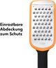 OXO Good Grips Küchenreibe, Edelstahl, geätzt, grob Bild 2