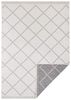In- & Outdoor Wendeteppich Corsica Grau Creme - 120x170x0,5cm Bild 3