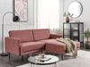 Linksseitiges Ecksofa BREDA Stoff Goldbraun Linksseitig Bild 2