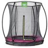 EXIT Trampolin Silhouette Ground 183 cm pink + Netz Bild 1