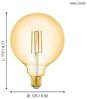 Eglo 12225 Connect-Z LED Leuchtmittel E27 L:17. 2cm Ø:12. 5cm dimmbar 2200K extra warmweiß Bild 5