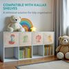 Navaris Aufbewahrungsbox Aufbewahrungsbox Kinderzimmer - 4er Set - 33 x 33cm Kinder Spielzeug (4 St) Bild 3