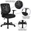 Flash Furniture Mid Aufgabe Rücken schwarz Mesh Drehstuhl mit Mesh Gepolsterter Sitz Bild 4