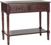 SAFAVIEH Contemporary Wooden Accent Table, in Dark Cherry, 35 X 91 X 74.93 Bild 3