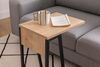 Hanah Home Stylish Side Table with Metal Frame, Sapphire & Black, 30 x 42 x 56.8 cm | 100% Melamine Coated Particle Board, 18 mm Thick | Perfect for Modern Decor Bild 3