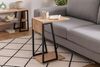 Hanah Home Stylish Side Table with Metal Frame, Sapphire & Black, 30 x 42 x 56.8 cm | 100% Melamine Coated Particle Board, 18 mm Thick | Perfect for Modern Decor Bild 4
