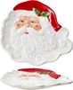 Gebäckteller Santa Servierplatte Kuchen Weihnachten Plätzchen Kekse 3D-Optik Bild 3