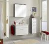 Highboard Hamm / Hanau, Holzwerkstoff, Metall, Grau, Weiß, 30 x 101 x 33 cm Bild 2