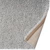 VIMODA Prime Shaggy Hochflor Langflor Teppich Einfarbig Modern Grau, Maße:150 cm Quadrat Bild 4