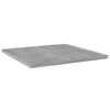 vidaXL Bücherregal-Bretter 4 Stk. Betongrau 40x40x1,5 cm Holzwerkstoff 805178 Bild 4