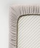 fleuresse Mako-Satin Spannbettlaken Bettlaken Colours 100x200 cm Porzellan Bild 3