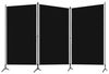vidaXL 3-tlg. Raumteiler Schwarz 260x180 cm 320734 Bild 5