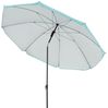 Derby by Doppler Sonnenschirm / Gartenschirm "Como 160", hellblau, Ø 160 cm Bild 3