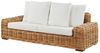 Beliani 'FORLI' 3 Sitzer Sofa, Rattan Natürlich Bild 4