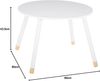 Kindertisch, rund - 43 cm, Ø 60 cm Bild 3