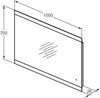 Ideal Standard Mirror & Light Spiegel T3348BH, 2-seitiges Ambientelicht 55W, 1000 mm - T3348BH Bild 2