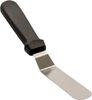 Tortenheber Tortenmesser Winkelpalette aus Edelstahl - 15 cm schwarzer Griff Bild 2