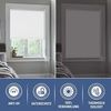 Sanfree Thermorollo Klemmfix ohne Bohren, Verdunkelungsrollo für Fenster Sichtschutz, Rollo Sonnenschutz Klemmrollo Fensterrollo Innen Blickdicht Silberbeschichtung,Weiß 115x150 cm (BxH) Bild 4
