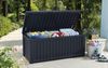 Keter Garten-Aufbewahrungsbox Rockwood 570L Anthrazit 432430 Bild 4