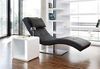 Relaxliege Metall Polyurethan Schwarz Bild 2