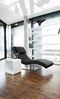 Relaxliege Metall Polyurethan Schwarz Bild 1