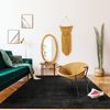 Paco Home Waschbarer Teppich Wohnzimmer Schlafzimmer Kurzflor rutschfest Flauschig Weich Moderne Einfarbige Muster, Grösse:300x400 cm, Farbe:Schwarz Bild 2