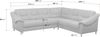 Cavadore Ecksofa Salisa mit Federkern / Polsterecke im klassischen Design / 264 x 86 x 244 / Mikrofaser Braun Bild 2