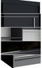 Schiebetürenschrank Bruno Kleiderschrank 200x60x215cm graphitgrau Bild 5