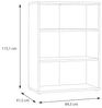 FORTE Aktenregal Keflav, Breite 84,5 cm Bild 4