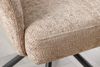 riess-ambiente Polsterstuhl BIG GEORGE beige – Strukturstoff, Metallgestell, mit Armlehnen (Einzelartikel, 1 St), 360° drehbar mit Federkern – ideal für bequemes Sitzen im Esszimmer Bild 5