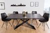 riess-ambiente Esstisch PROMETHEUS 180-220-260cm grau-braun / schwarz · bis 12 Personen (Einzelartikel, 1-St), Keramik · Glas · Metall · ausziehbar · Lava-Design · Industrial Bild 4