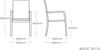 Kettler Basic Plus Stapelsessel Alu /Textilene champagner mocca Bild 2