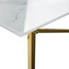 Couchtisch weiß / gold Marmor Optik 100x50 cm EMPORIA Bild 5