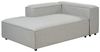 Beliani 'ARDAL' Rechtsseitige Chaiselounge, Polyester hellgrau, 119 x 180 x 68 cm Bild 4