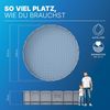 Bestway Steel Pro MAX Frame Pool ohne Pumpe Ø 305 x 76 cm, lichtgrau, rund Bild 3