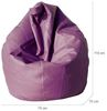 Talamo Italia Eleganter Schlafsack, Farbe: Violett, Maße: 80 x 120 x 80 cm Bild 2