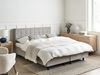 Bett verstellbar Stoff DUKE 160 x 200 cm Hellgrau Bild 2