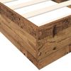 vidaXL Bodenbettgestell Altholz 80 x 200 cm Holzwerkstoff 8009070 Bild 4
