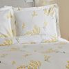 Karaca Bettwäsche Karaca Loretta 100% Baumwolle Doppelbett Piké Tagesdecke Set Gelb Bild 3