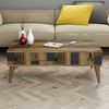 Dmora Couchtisch Kitalpha 105 x 60 x 37,6 cm Braun EIN Fach Bild 5