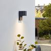 Lindby Außen-Wandleuchte Gelso, Metall, Schwarz IP44mit Bewegungsmelder, 1 x 10 W LED Bild 2