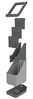 METALTEX 297533000 Keep-Tex Abtropfgestell aus Kunststoff, grau / Bestecksammler Bild 3