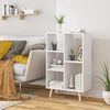 Bücherregal Würfelregal 5 Fächer SKuep weiß Bild 4