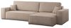 Kaiser Möbel Ecksofa mit schlaffunktion und bettkasten, BEST XL stoff Poso, Quelle, Verita, Mit Bettfunktion und Bettzeugfach Bild 3