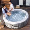 Intex Whirlpool Greywood Deluxe, aufblasbares Aufstellbecken, (Set, 10-tlg), 165 cm Durchmesser Bild 2