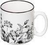Becher Set mit Ständer FLORAL Bild 4