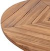 Gartentisch Holz Heller Holzfarbton LISSONE Bild 5